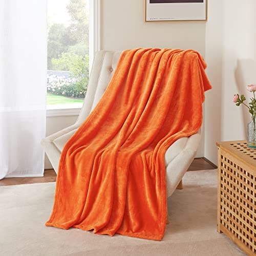 NICETOWN Fall Orange Throw Bla... Toddlers/Baby, 50 x 60 inches