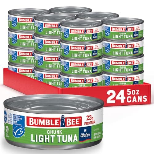 [SnS, AC] $12.40* | 24-ct 5-oz Bumble Bee Chunk Light Tuna In Water at Amazon