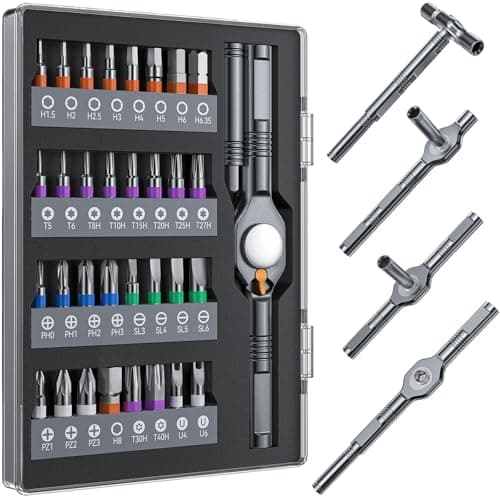 Prime: 32-in-1 Wesdut T-Handle Magnetic Ratchet Screwdriver Set $10.55 + Free Shipping