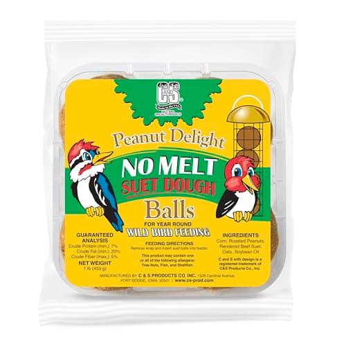 C&S Peanut Delight No Melt Dou...ckers and Blue Jays, Pack of 4