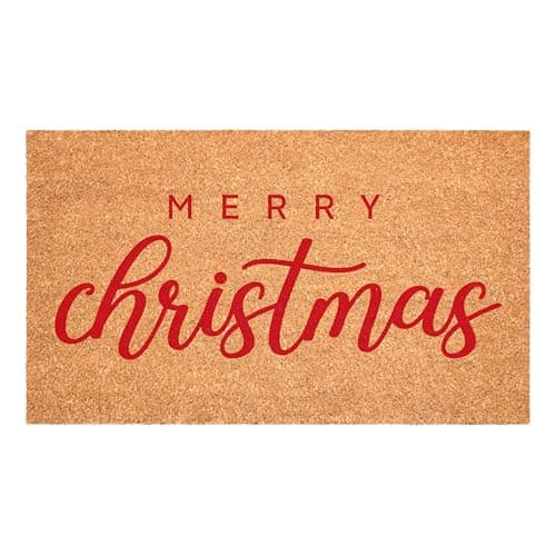 Calloway Mills 117401729 Red Classic Christmas Doormat 17 x 29