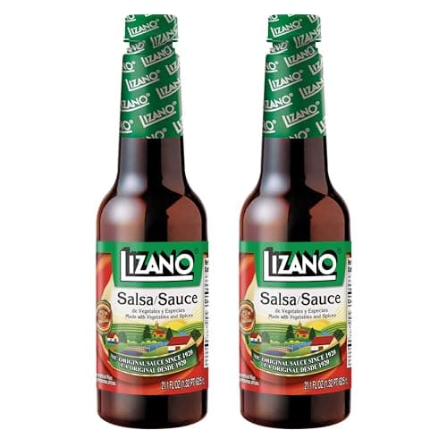 Lizano Salsa Sauce With Vegeta...Spices, 21.1 fl oz (Pack of 2)
