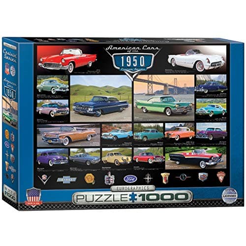 EuroGraphics 1950's Cruisin' C...ics Jigsaw Puzzle (1000-Piece)