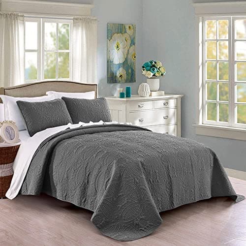 Quilt Set King/Cal King/Califo...and 2 Shams, Geometric Pattern