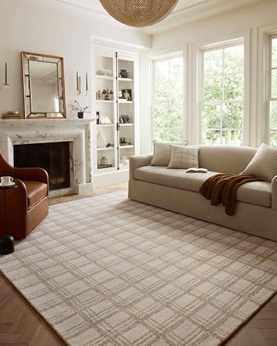 Loloi Chris Loves Julia Polly ...ream/Sand 9'-3" x 13' Area Rug