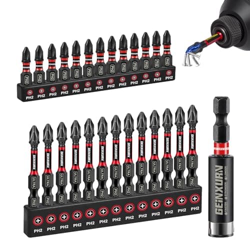 Geinxurn Impact #2 Phillipes Screwdriver 26pc Bits Set for $6 + free shipping w/ Prime
