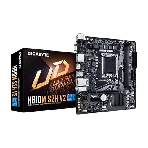 $56.20 | GIGABYTE H610M S2H V2 Motherboard at Amazon