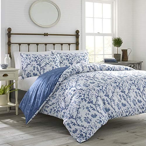 Laura Ashley Home - King Duvet...sons (Elise Medium Blue, King)