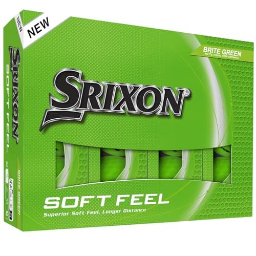 Srixon Soft Feel Golf Balls, Soft Feel 14, Brite Green