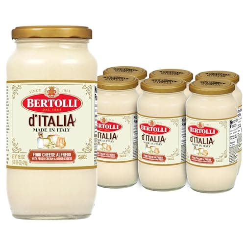 6-Pack 16.9-Oz Bertolli d'Italia Four Cheese Alfredo Sauce $14.85 w/ S&S