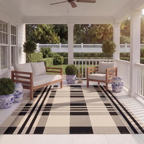 SAFAVIEH Washable Rug Outdoor ...Backyard, Mudroom (CY6201-216)