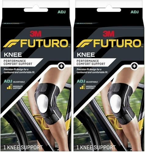 Futuro Performance Compression..., One Size - Black (Pack of 2)