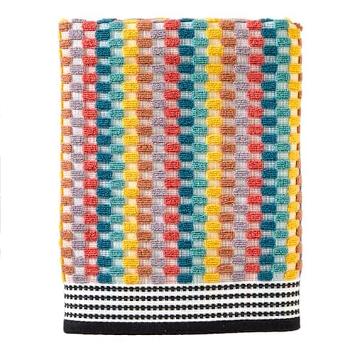 SKL Home Mid-Century Cotton Ba...ft & Absorbent Jacquard, Multi