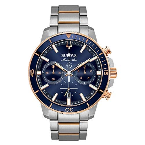 Bulova Men's Marine Star Series C Two-Tone Stainless Steel 6-Hand Chronograph Quartz Watch $299.94