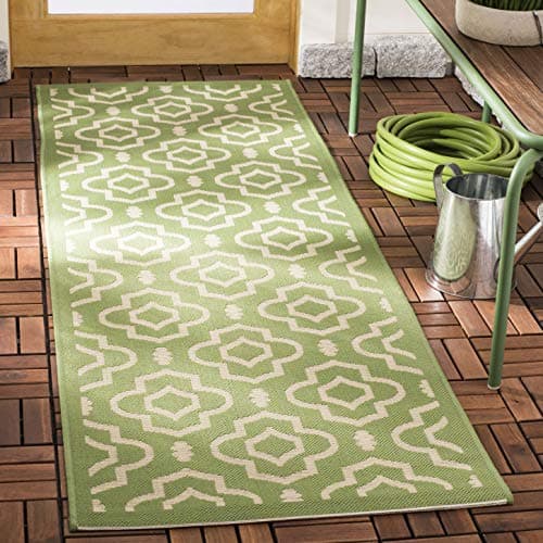 SAFAVIEH Washable Rug Outdoor ... Hallway, Kitchen (CY6926-244)