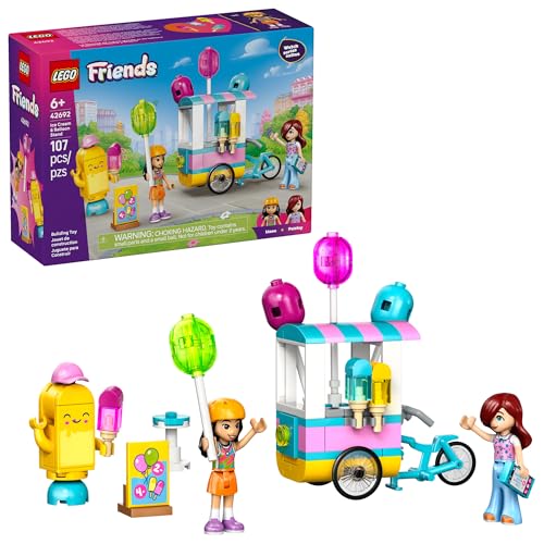 107-Piece LEGO Friends Ice Cream & Balloon Stand (42692) $7.37 + Free Shipping w/ Prime or on orders over $35