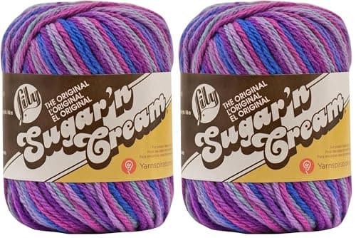 Lily Sugar 'N Cream The Origin...Machine Wash & Dry (Pack of 2)