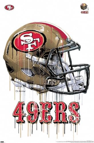 Trends International NFL San F...2.375" x 34", Unframed Version