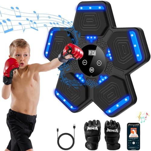 LOLBOX Smart Bluetooth Music Boxing Machine w/ Gloves (Wall Mounted) $29.99 + Free Shipping w/ Prime or on $35+