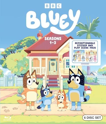 Bluey: Seasons 1-3 (Blu-ray) $22