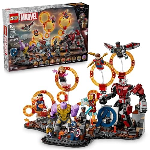 621-Piece Lego Marvel Avengers Endgame Final Battle Building Kit w/ 10 Minifigs (76323) $79.99 + Free Shipping