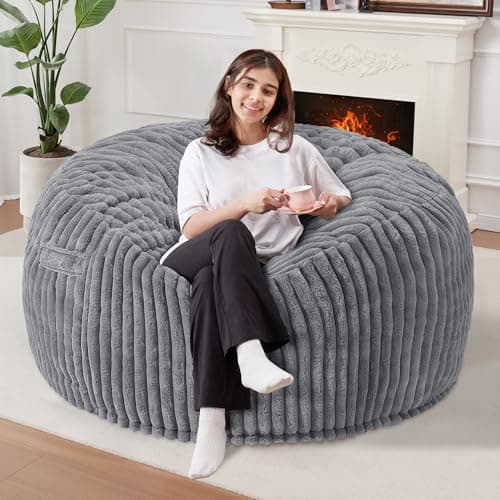 3-Foot Large Memory Foam Bean Bag Chair for $48 + free shipping