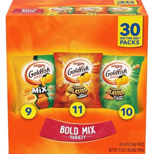 Goldfish Crackers Variety 30-Count Pack Just $7.72 Shipped on Amazon