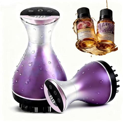 HUAWOHOM 4-in-1 Lymphatic Drainage Massager with 21 Massage Heads, 35 Intensity Levels, Heat Therapy, Light Therapy, Vibration, Anti-Cellulite Tool for Legs