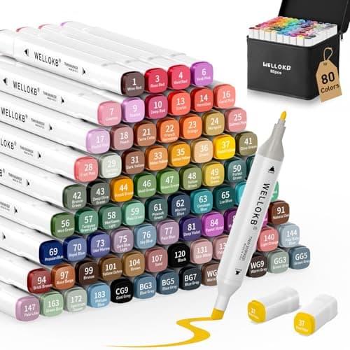 80 Alcohol Markers Only $9.99 Shipped on Amazon (Reg. $25)