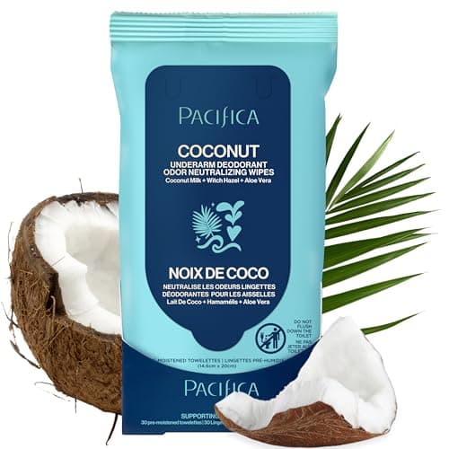 Pacifica Beauty Coconut Milk &...ruelty-Free, 30 Wipes (1-Pack)
