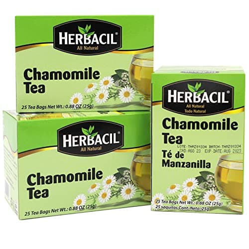 Herbacil Chamomile Tea, Herbal...ox (75 Tea Bags), 0.88 oz Each