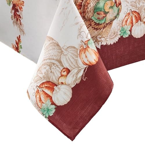 Elrene Home Fashions Holiday T...hanksgiving, 60" x 120", Multi
