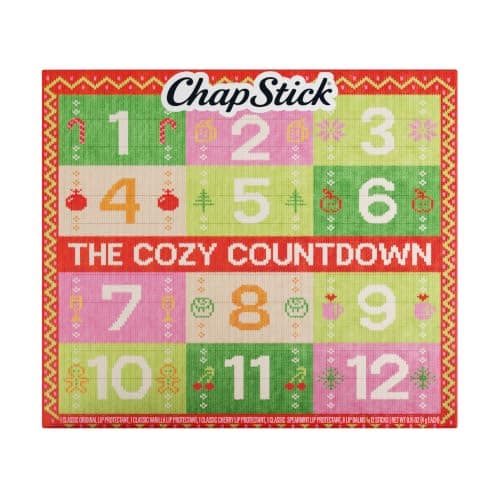 12-Pack ChapStick Advent Calendar Lip Balm Gift Set $7.12 w/ S&S + Free Shipping