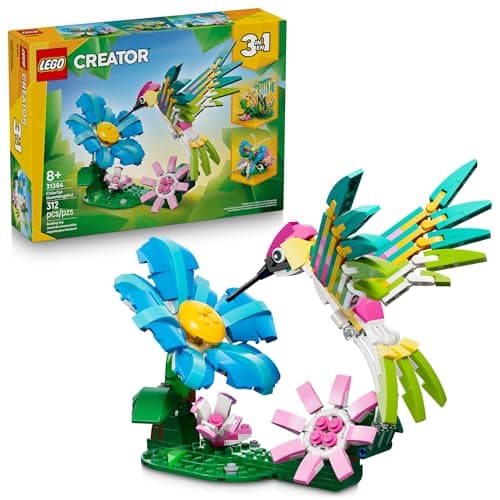 312-Pc LEGO Creator 3-in-1 Colourful Hummingbird (31384) $24 + Free Shipping w/ Prime or on orders over $35