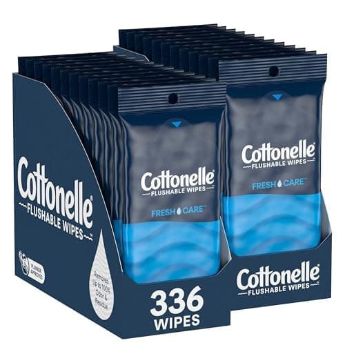 Select Accounts:  24-Pk 14-Ct Cottonelle On-The-Go Flushable Wet Wipes $11.70 w/ S&S