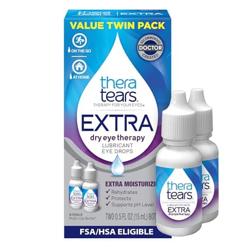 2-Count 0.5-fl oz TheraTears Extra Dry Eye Therapy Lubricating Eye Drops $7.91 w/ S&S + Free Shipping w/ Prime or on $35+