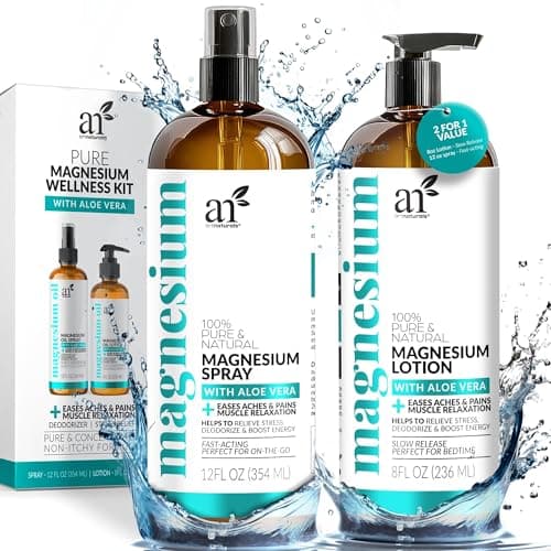 Magnesium Oil Spray AND Lotion Set Only $12 Shipped on Amazon