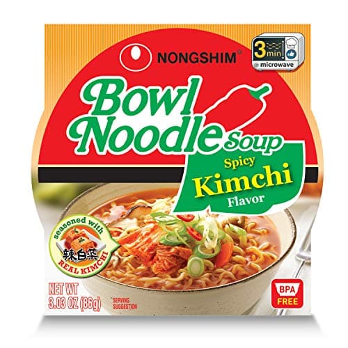 Nongshim Ramen Noodles, Gourme...Kimchi, 3.03 Ounce (Pack of 1)