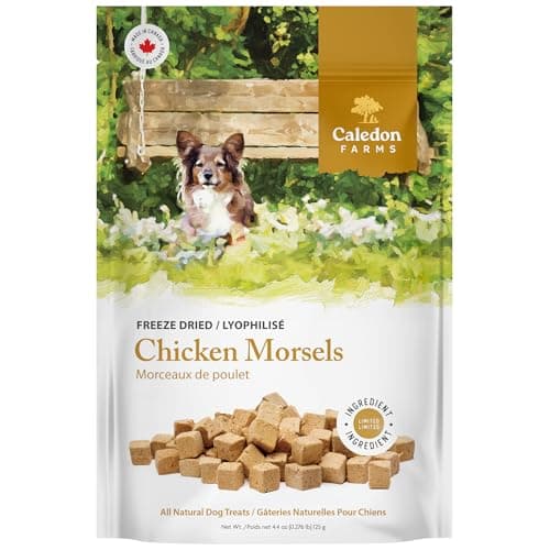 Caledon Farms Chicken Morsels Dog Treats: 125G/4.4OZ