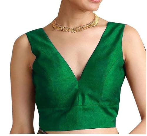 Indian Designer Saree Blouse for Women Traditional Style Readymade Saree Blouse