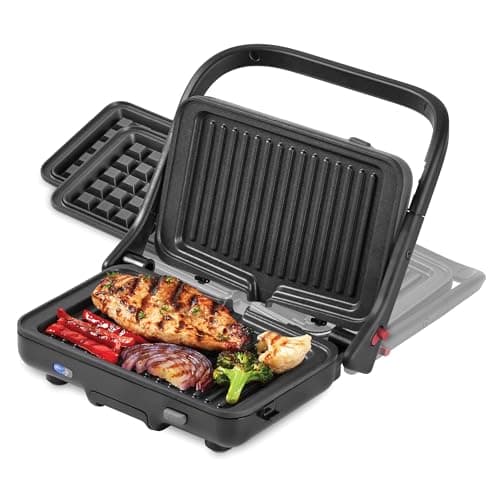 Dash MultiMaker Flex Press Gri...gers, and Breakfast - Graphite