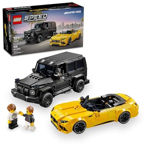 $28.30 | 808-Piece LEGO Speed Champions: Mercedes - Mercedes-AMG G 63 & Mercedes-AMG SL 63 (76924, 2024) at Amazon