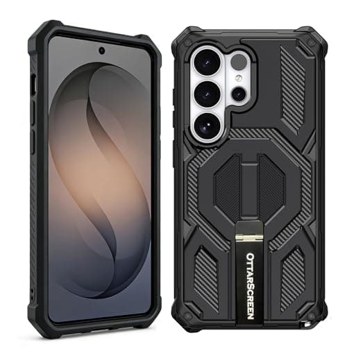 OttarScreen for Samsung Galaxy S26 Ultra Case with Stand and Magnetic | Military Grade Tough & Durable Phone Case with Magnets | 2026 Upgrade