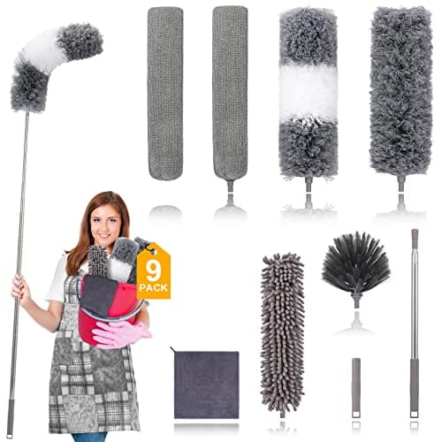 Extendable 9-Piece Microfiber Duster Set Only $13.49 on Amazon (Reg. $27)