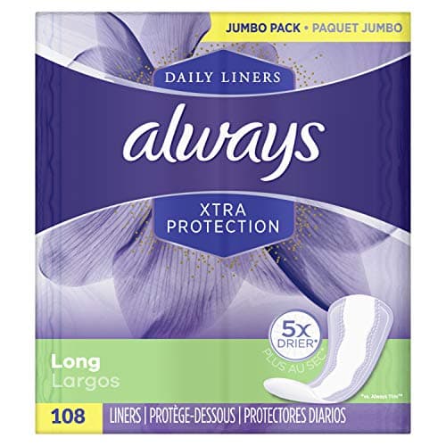 Always Xtra Protection Daily L...t, Pack of 4 (Total 432 Count)