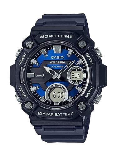 $32.97 | Casio AEQ120W Series | Men’s Analog-Digital Watch at Amazon