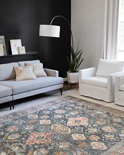 Loloi II Skye Collection SKY-1...ea/Rust 7'-6" x 9'-6" Area Rug