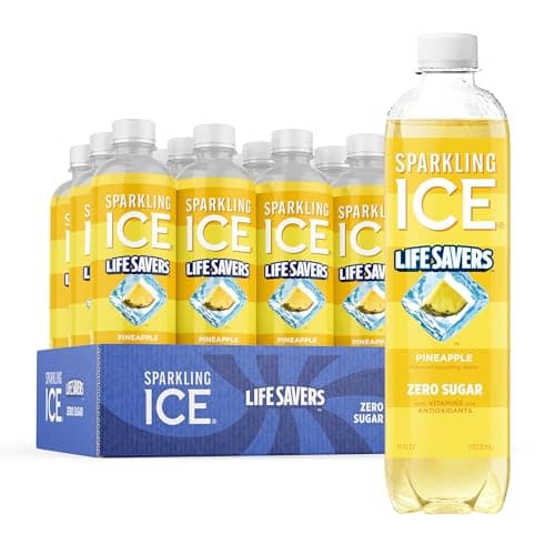 Sparkling Ice LIFESAVERS Pinea... 17 fl oz Bottles (Pack of 12)