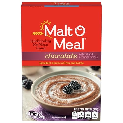 Malt-O-Meal Chocolate Hot Whea...st Ready in Minutes, 28 oz Box