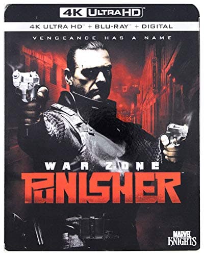Punisher: War Zone [4K UHD] + Blu Ray + Digital $11.49 Amazon.com
